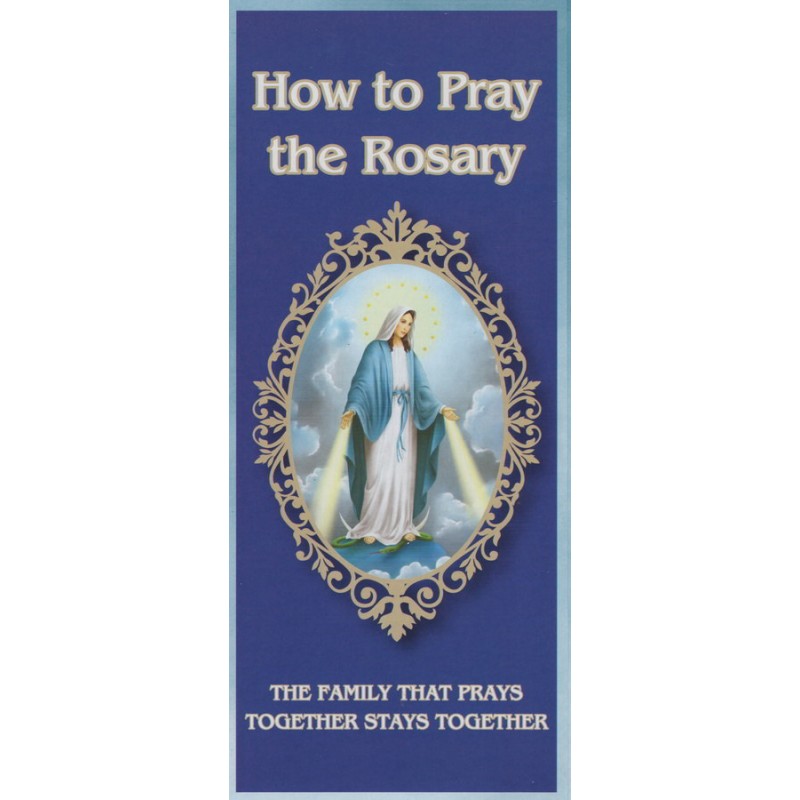 LARGE PRINT HOW TO PRAY THE ROSARY